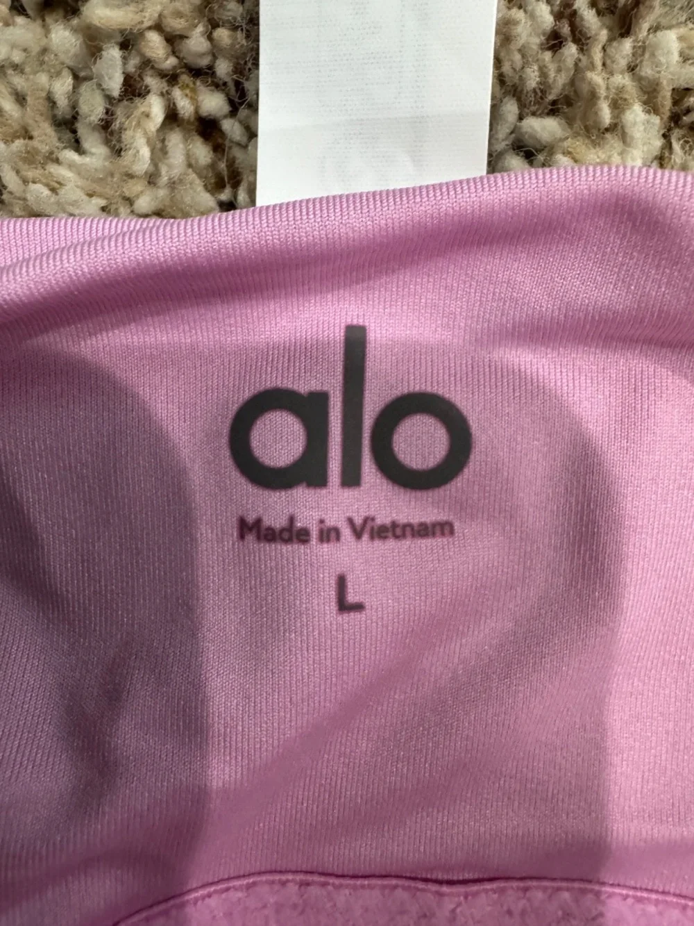 ALO Break Point Tennis Dress Candy Heart Pink Large NEW WITH TAGS